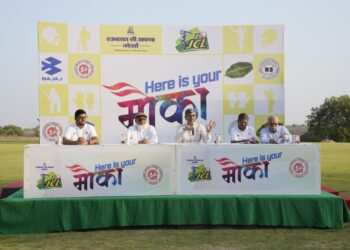 जळगावमध्ये क्रिकेटचा जल्लोष; आयपीएलच्या धर्तीवर आर सी बाफना जळगाव क्रिकेट लीग – JCL 2026’ पर्व 2 ची घोषणा
