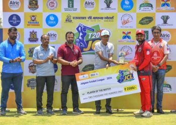 जळगाव जिल्हा क्रिकेट असोसिएशनच्या वतीने आयोजित JCL T-20 चा रोमांच