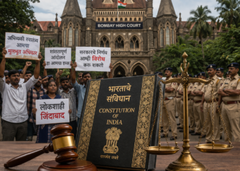 सरकारविरोधात घोषणा देणे गुन्हा नाही; पोलीस सरकारचे नोकर नाहीत – मुंबई उच्च न्यायालयाचा महत्त्वपूर्ण निर्णय