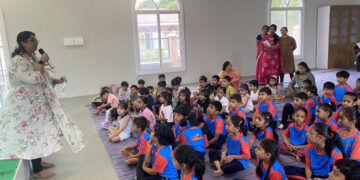 अनुभूती बाल निकेतन, अनुभूती विद्या निकेतनमध्ये गुरुपौर्णिमा साजरी