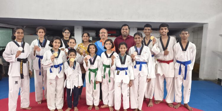 अमरावतीतील युथ फायटर तायक्वांडो स्पर्धेत जळगाव जिल्ह्याचा सलग चौथ्यांदा प्रथम क्रमांक