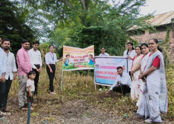 *स्वातंत्र्य दिनानिमित्त खर्ची येथे वृक्षारोपण कार्यक्रम उत्साहात संपन्न*