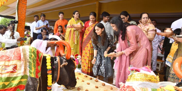 जैन हिल्सवर रंगला पारंपरिक पोळा सणाचा जल्लोष…